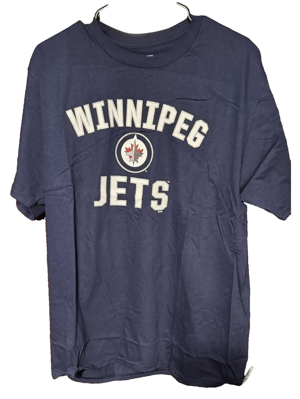 Winnipeg Jets Fanatics Blue T-Shirt Men Sz XL New Without Tags